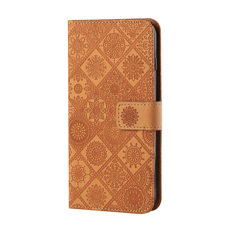 Ethnic Style Embossed Pattern Leather Phone Case, For iPhone 14, For iPhone 14 Plus, For iPhone 14 Pro