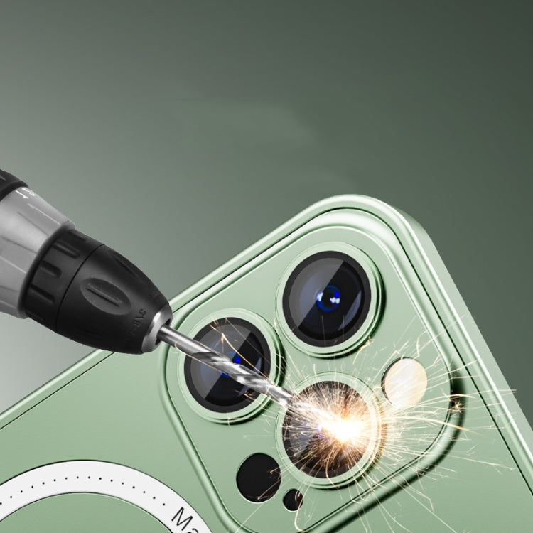 Frosted MagSafe Magnetic Phone Case with Lens Film, For iPhone 14, For iPhone 14 Plus, For iPhone 14 Pro, For iPhone 14 Pro Max, For iPhone 13, For iPhone 13 Pro, For iPhone 13 Pro Max, For iPhone 12, For iPhone 12 Pro, For iPhone 12 Pro Max