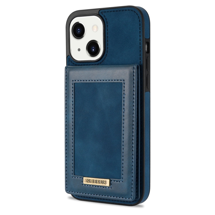 N.BEKUS Vertical Flip Card Slot RFID Phone Case, For iPhone 13 mini, For iPhone 13 Pro, For iPhone 13 Pro Max, For iPhone 14