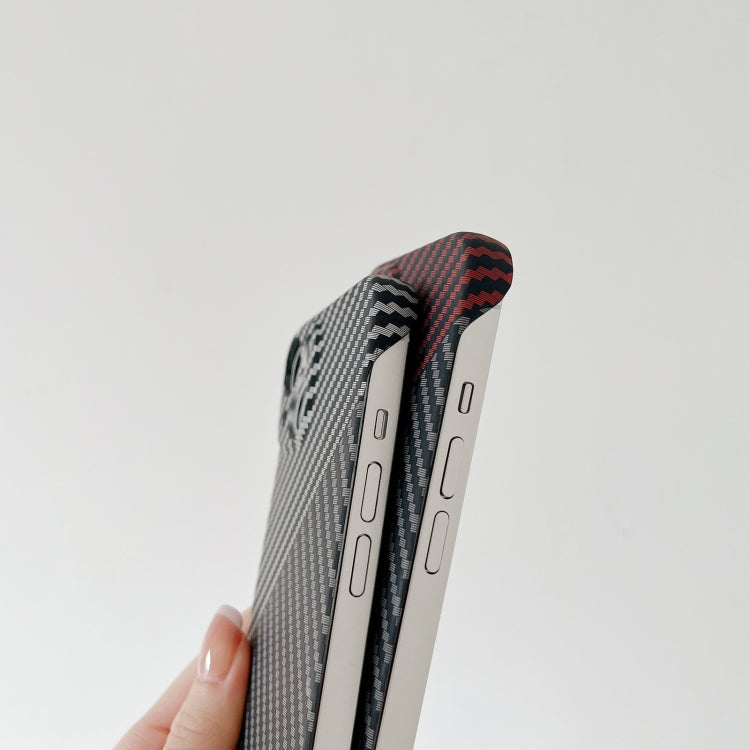 Carbon Fiber Texture PC Phone Case, For iPhone 12 Pro, For iPhone 12 Pro Max, For iPhone 13, For iPhone 13 Pro