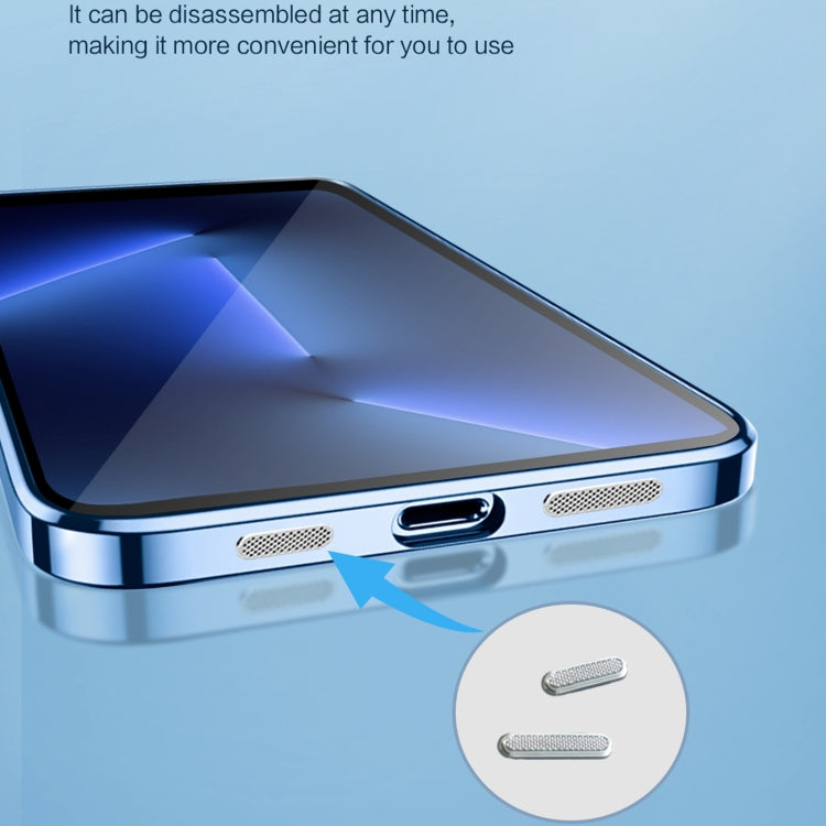 9D Plated Lens Film Clear Phone Case
