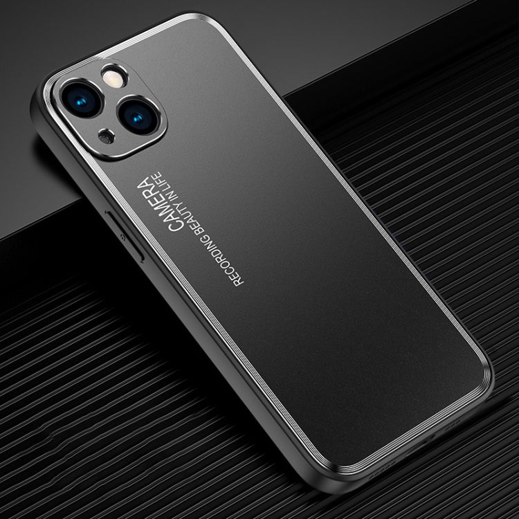 Light and Shadow Series Frosted Metal Phone Case, For iPhone 14, For iPhone 14 Plus, For iPhone 14 Pro, For iPhone 14 Pro Max