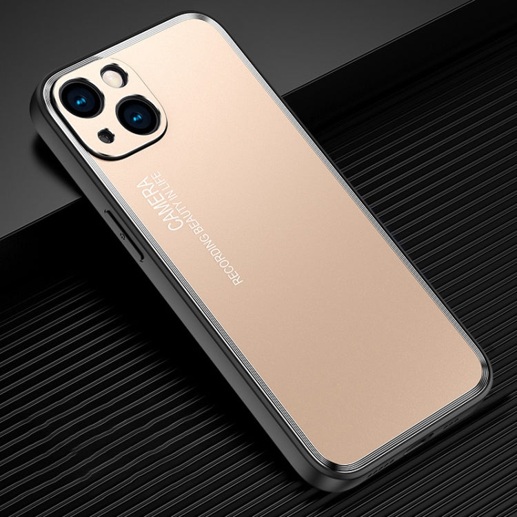 Light and Shadow Series Frosted Metal Phone Case, For iPhone 14, For iPhone 14 Plus, For iPhone 14 Pro, For iPhone 14 Pro Max