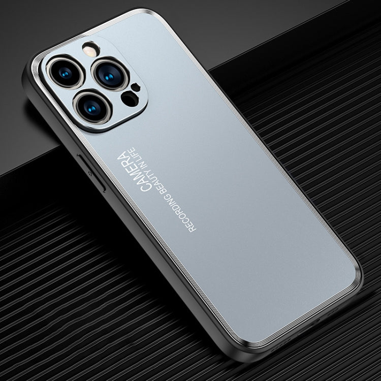 Light and Shadow Series Frosted Metal Phone Case, For iPhone 14, For iPhone 14 Plus, For iPhone 14 Pro, For iPhone 14 Pro Max