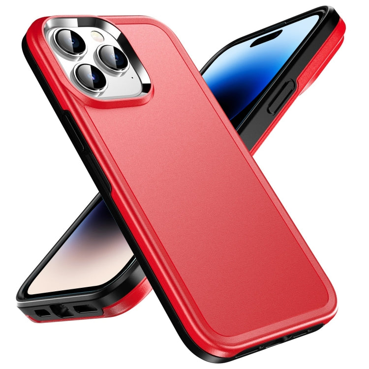 Double Solid Color Armor Phone Case, For iPhone 14 Pro Max, For iPhone 14 Pro, For iPhone 14