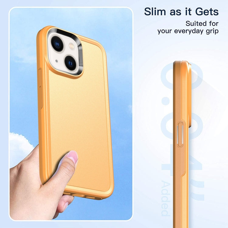 Double Solid Color Armor Phone Case, For iPhone 14 Plus, For iPhone 13 Pro Max, For iPhone 13 Pro, For iPhone 13