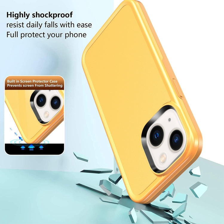 Double Solid Color Armor Phone Case, For iPhone 14 Plus, For iPhone 13 Pro Max, For iPhone 13 Pro, For iPhone 13
