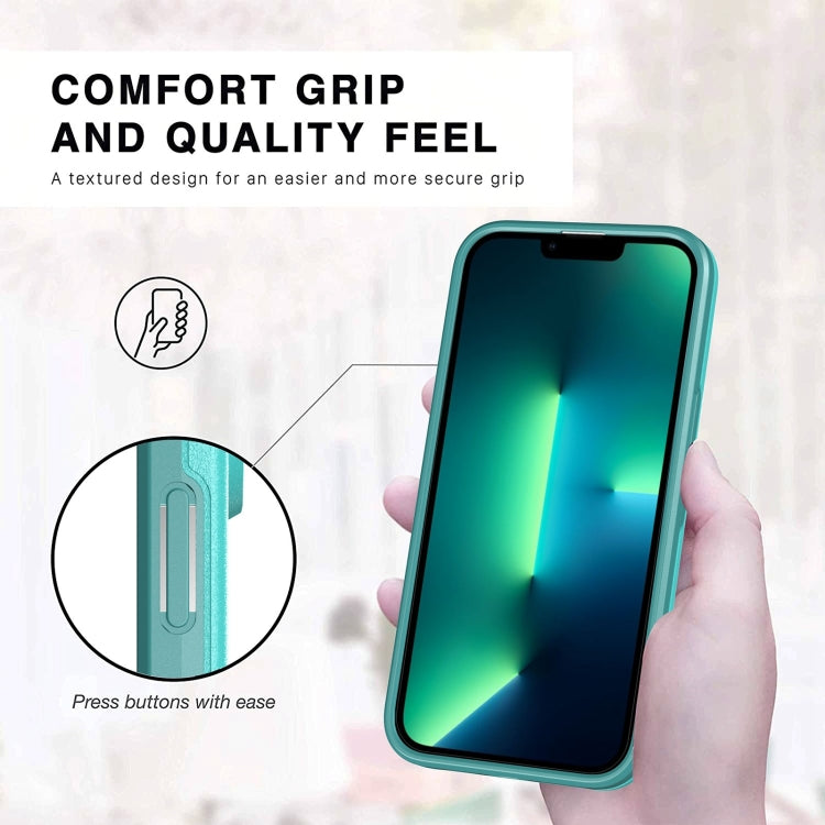 Double Solid Color Armor Phone Case, For iPhone 14 Plus, For iPhone 13 Pro Max, For iPhone 13 Pro, For iPhone 13