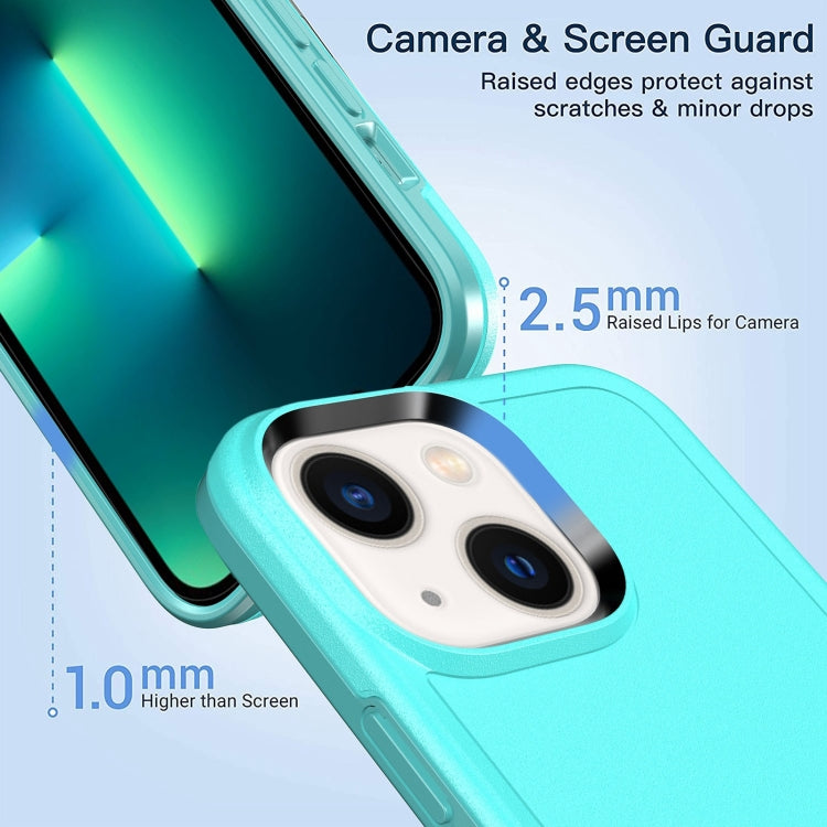 Double Solid Color Armor Phone Case, For iPhone 14 Plus, For iPhone 13 Pro Max, For iPhone 13 Pro, For iPhone 13