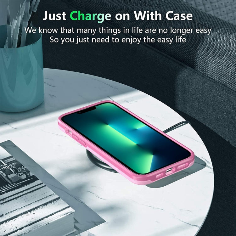 Double Solid Color Armor Phone Case, For iPhone 14 Pro Max, For iPhone 14 Pro, For iPhone 14