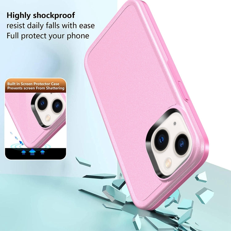 Double Solid Color Armor Phone Case, For iPhone 14 Pro Max, For iPhone 14 Pro, For iPhone 14