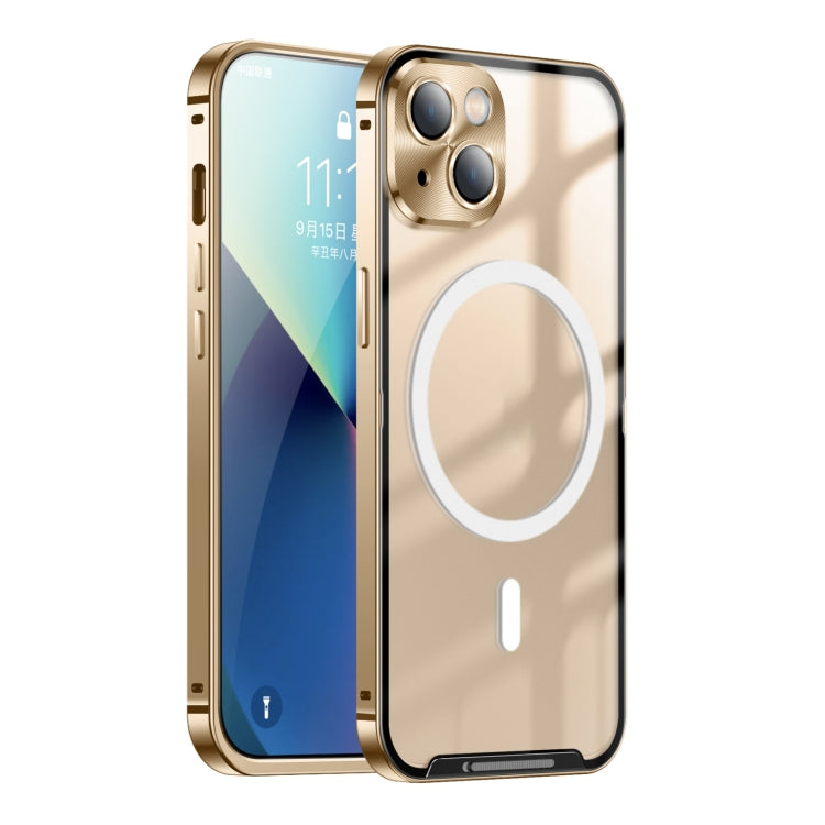 Frosted Metal Phone Case with Magnetic, For iPhone 11 Pro, For iPhone 12, For iPhone 12 Pro, For iPhone 12 Pro Max, For iPhone 13, For iPhone 13 Pro