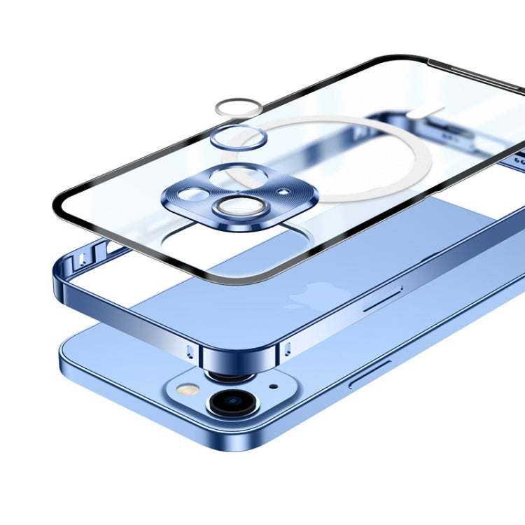 Frosted Metal Phone Case with Magnetic, For iPhone 13 Pro Max, For iPhone 14, For iPhone 14 Plus, For iPhone 14 Pro