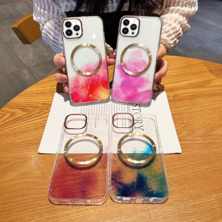 Marble MagSafe Clear Phone Case, For iPhone 14, For iPhone 14 Plus, For iPhone 14 Pro, For iPhone 14 Pro Max, For iPhone 13, For iPhone 13 Pro