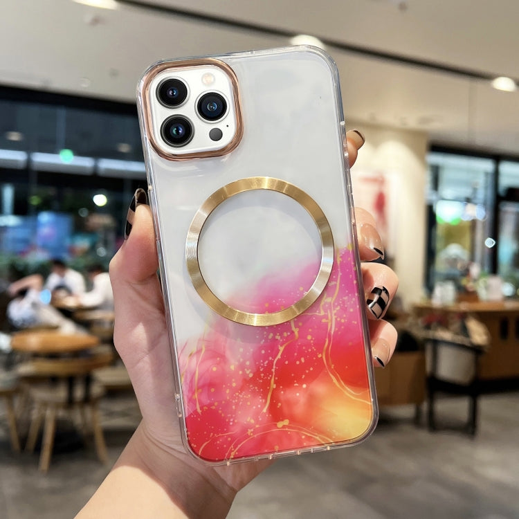 Marble MagSafe Clear Phone Case, For iPhone 14, For iPhone 14 Plus, For iPhone 14 Pro, For iPhone 14 Pro Max, For iPhone 13, For iPhone 13 Pro