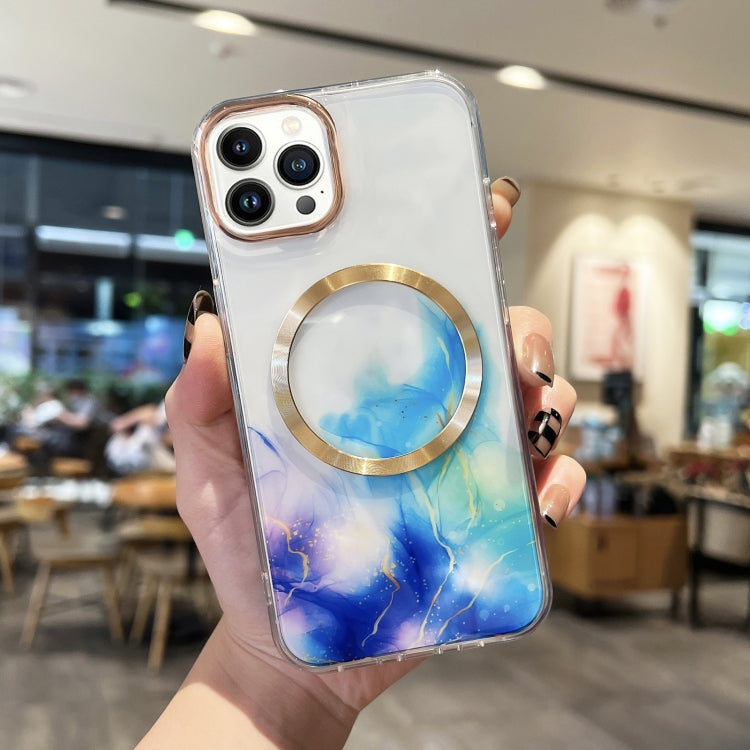 Marble MagSafe Clear Phone Case, For iPhone 14, For iPhone 14 Plus, For iPhone 14 Pro, For iPhone 14 Pro Max, For iPhone 13, For iPhone 13 Pro
