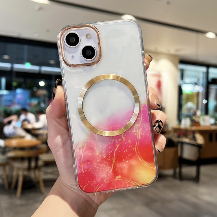 Marble MagSafe Clear Phone Case, For iPhone 14, For iPhone 14 Plus, For iPhone 14 Pro, For iPhone 14 Pro Max, For iPhone 13, For iPhone 13 Pro