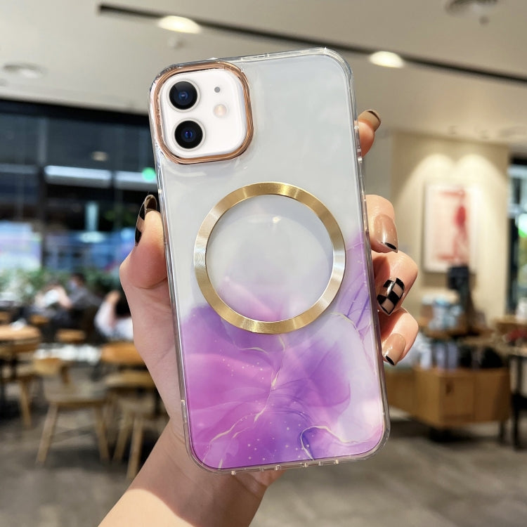 Marble MagSafe Clear Phone Case, For iPhone 14, For iPhone 14 Plus, For iPhone 14 Pro, For iPhone 14 Pro Max, For iPhone 13, For iPhone 13 Pro
