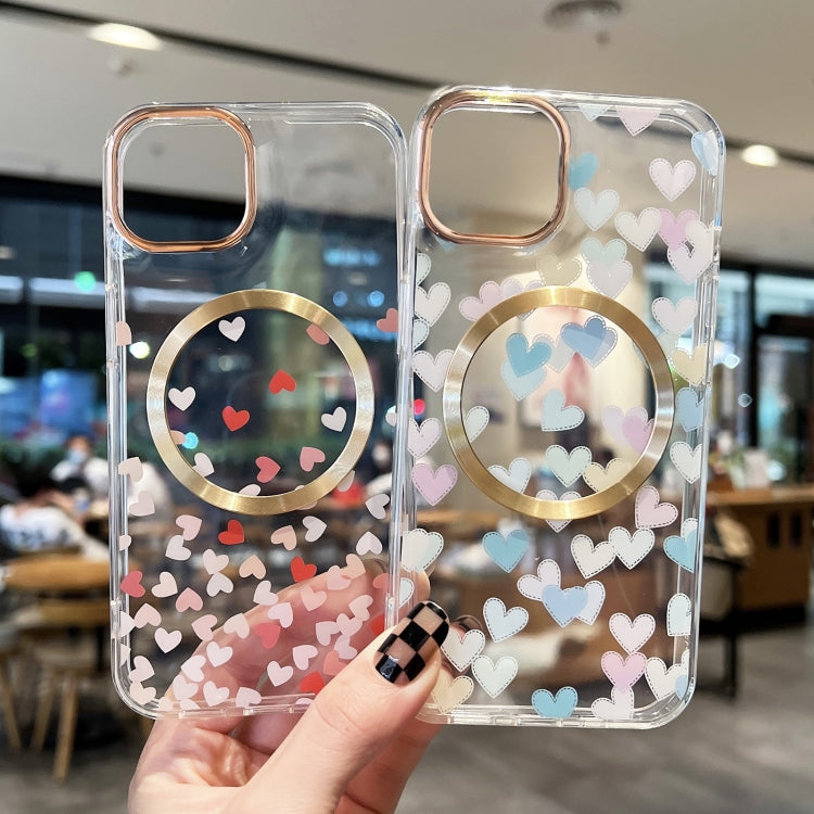 Love Heart MagSafe Phone Case, For iPhone 14, For iPhone 14 Plus, For iPhone 14 Pro, For iPhone 14 Pro Max, For iPhone 13, For iPhone 13 Pro, For iPhone 13 Pro Max, For iPhone 12, For iPhone 12 Pro, For iPhone 12 Pro Max, For iPhone 11...