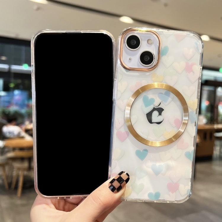 Love Heart MagSafe Phone Case, For iPhone 14, For iPhone 14 Plus, For iPhone 14 Pro, For iPhone 14 Pro Max, For iPhone 13, For iPhone 13 Pro, For iPhone 13 Pro Max, For iPhone 12, For iPhone 12 Pro, For iPhone 12 Pro Max, For iPhone 11...