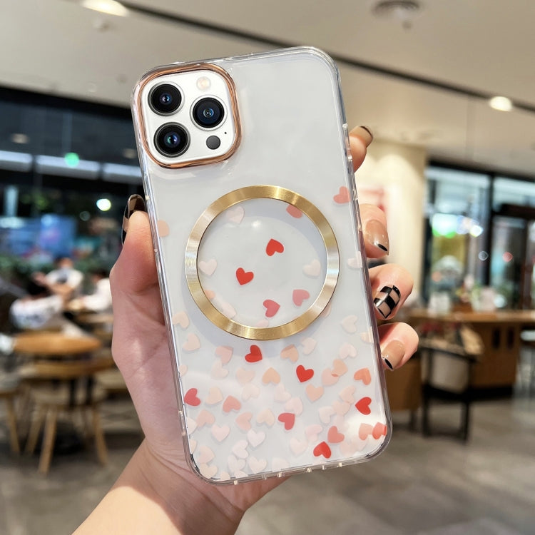 Love Heart MagSafe Phone Case, For iPhone 14, For iPhone 14 Plus, For iPhone 14 Pro, For iPhone 14 Pro Max, For iPhone 13, For iPhone 13 Pro, For iPhone 13 Pro Max, For iPhone 12, For iPhone 12 Pro, For iPhone 12 Pro Max, For iPhone 11...