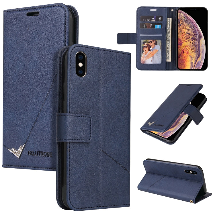 GQUTROBE Right Angle Leather Phone Case, For iPhone XS Max, For iPhone 7 Plus / 8 Plus, For iPhone 7 / 8 / SE 2020 / SE 2022, For iPhone 6 Plus / 6s Plus