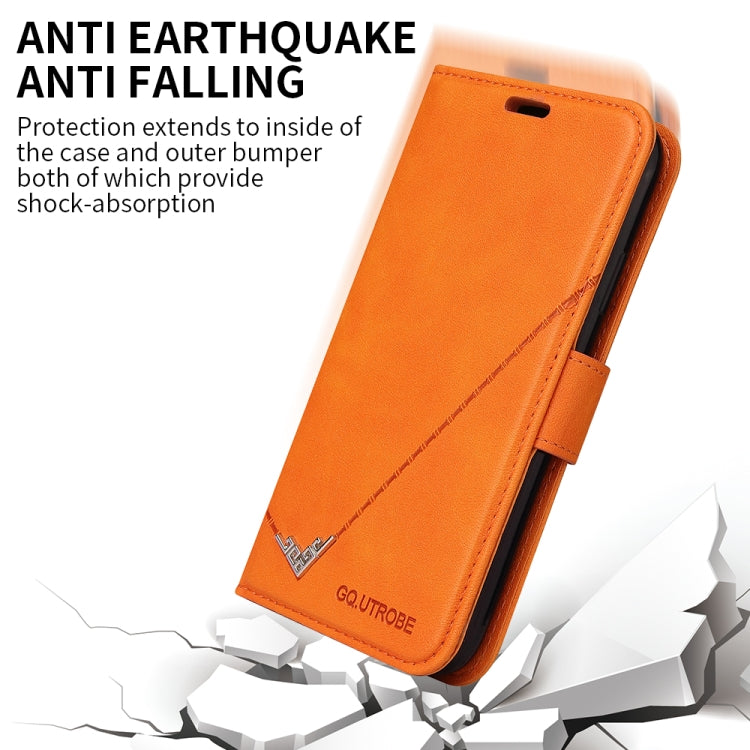 GQUTROBE Right Angle Leather Phone Case, For iPhone 6 / 6S