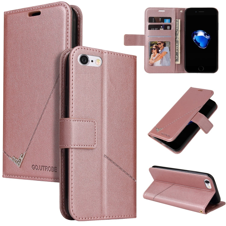 GQUTROBE Right Angle Leather Phone Case, For iPhone 6 / 6S