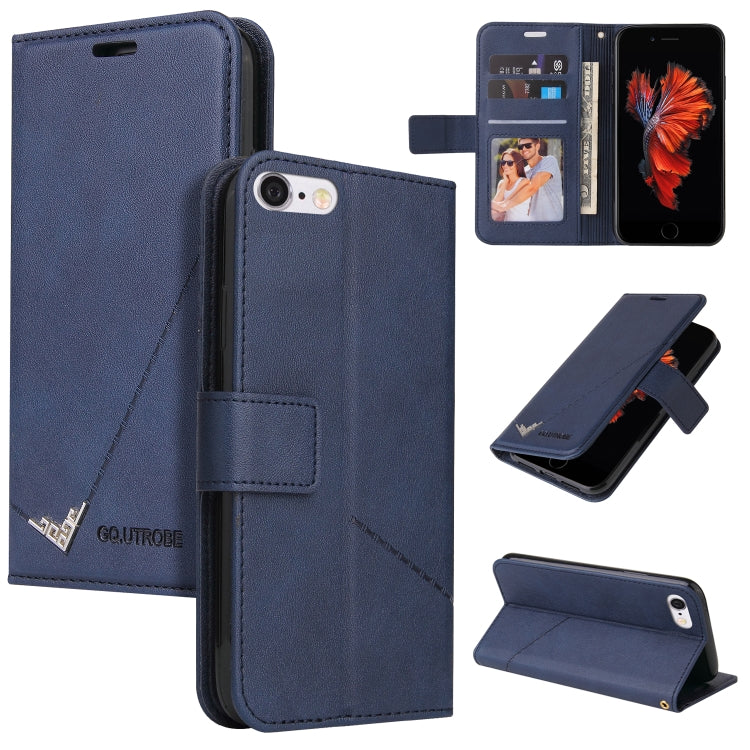 GQUTROBE Right Angle Leather Phone Case, For iPhone XS Max, For iPhone 7 Plus / 8 Plus, For iPhone 7 / 8 / SE 2020 / SE 2022, For iPhone 6 Plus / 6s Plus