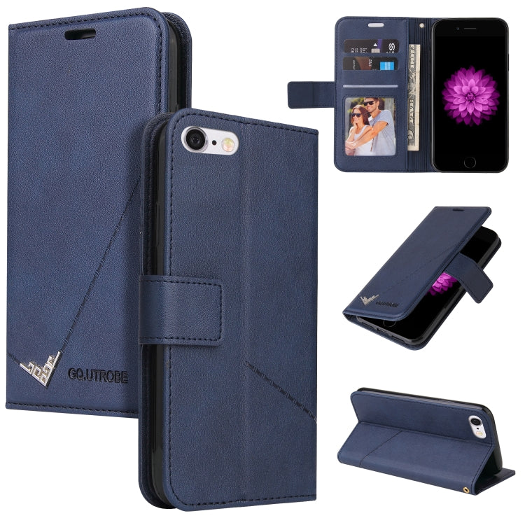 GQUTROBE Right Angle Leather Phone Case, For iPhone XS Max, For iPhone 7 Plus / 8 Plus, For iPhone 7 / 8 / SE 2020 / SE 2022, For iPhone 6 Plus / 6s Plus