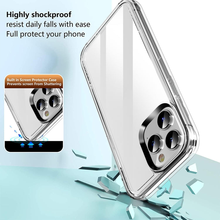Transparent Armor Phone Case, For iPhone 14 Pro Max, For iPhone 14 Pro, For iPhone 14 Plus, For iPhone 14, For iPhone 13 Pro Max, For iPhone 13 Pro, For iPhone 13, For iPhone 12 Pro Max, For iPhone 12 Pro, For iPhone 12