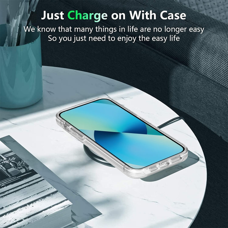 Transparent Armor Phone Case, For iPhone 14 Pro Max, For iPhone 14 Pro, For iPhone 14 Plus, For iPhone 14, For iPhone 13 Pro Max, For iPhone 13 Pro, For iPhone 13, For iPhone 12 Pro Max, For iPhone 12 Pro, For iPhone 12