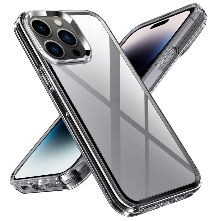 Transparent Armor Phone Case, For iPhone 14 Pro Max, For iPhone 14 Pro, For iPhone 14 Plus, For iPhone 14, For iPhone 13 Pro Max, For iPhone 13 Pro, For iPhone 13, For iPhone 12 Pro Max, For iPhone 12 Pro, For iPhone 12
