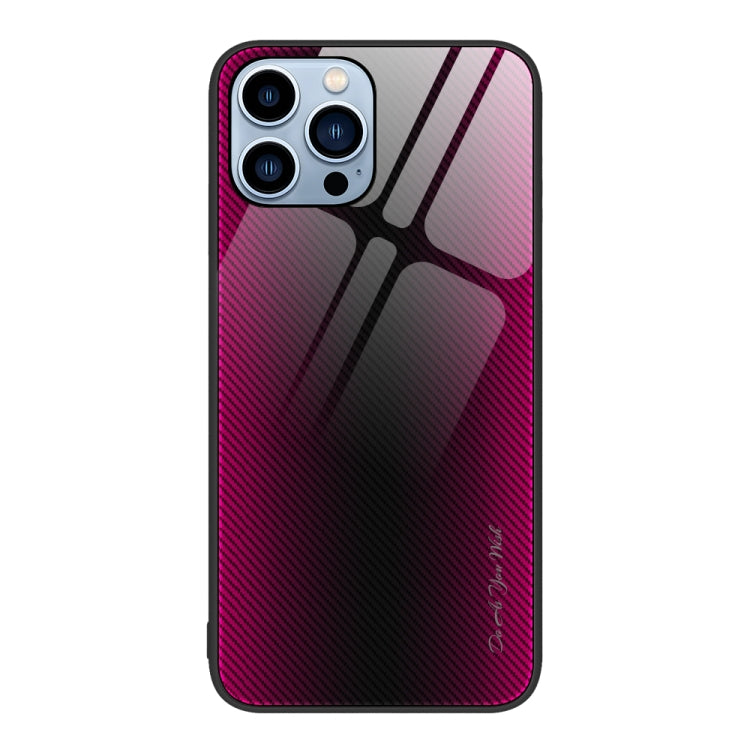 Texture Gradient Glass TPU Phone Case, For iPhone 13, For iPhone 13 Pro, For iPhone 13 Pro Max, For iPhone 12 / 12 Pro