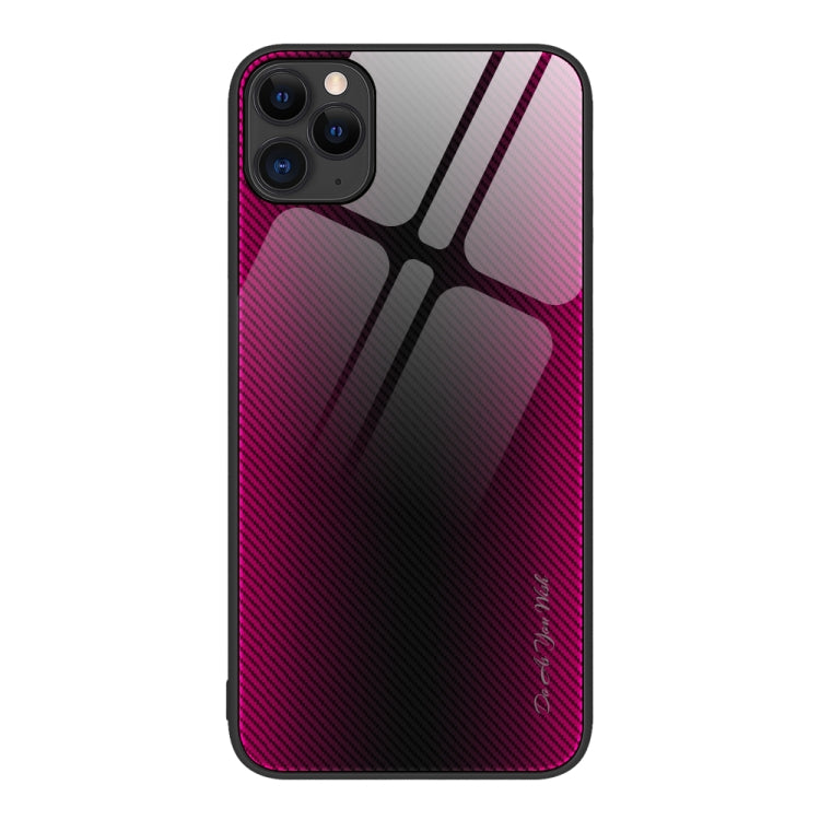 Texture Gradient Glass TPU Phone Case, For iPhone 12 Pro Max, For iPhone 11, For iPhone 11 Pro Max, For iPhone XR
