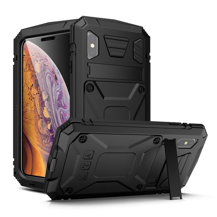 Shockproof Waterproof Dust-proof Metal + Silicone Protective Case with Holder, For iPhone 11, For iPhone 11 Pro, For iPhone 11 Pro Max, For iPhone XS Max, For Galaxy S20 Ultra
