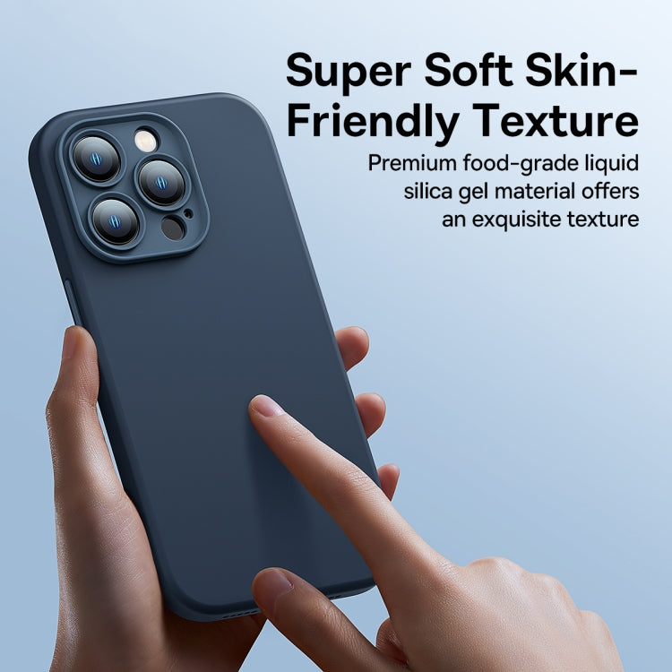 Baseus Liquid Silica Gel Phone Case, For iPhone 14, For iPhone 14 Plus, For iPhone 14 Pro, For iPhone 14 Pro Max