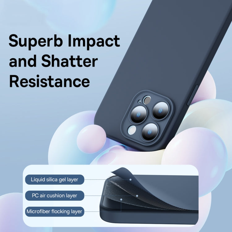 Baseus Liquid Silica Gel Phone Case, For iPhone 14, For iPhone 14 Plus, For iPhone 14 Pro, For iPhone 14 Pro Max