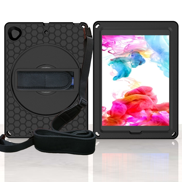 EVA + PC Tablet Case with Shoulder Strap, For iPad Air / Air 2 / 9.7 2017 / 9.7 2018, For iPad 10.2 2022 / 2021 / 2020 / 2019 / 10.5, For iPad Pro 11 inch 2020 / 2018 / Air 5 / Air 4