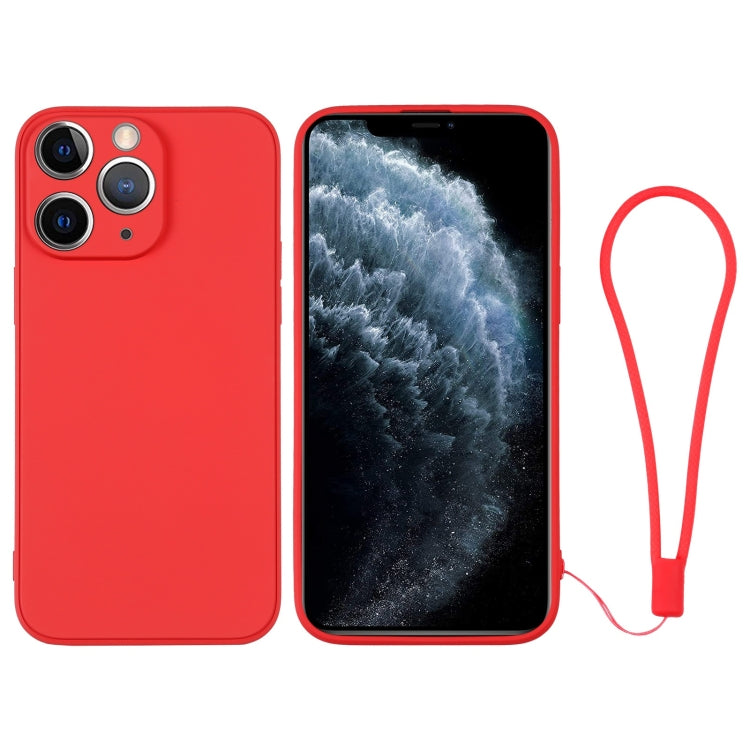 Silicone Phone Case with Wrist Strap, For iPhone 11, For iPhone 11 Pro