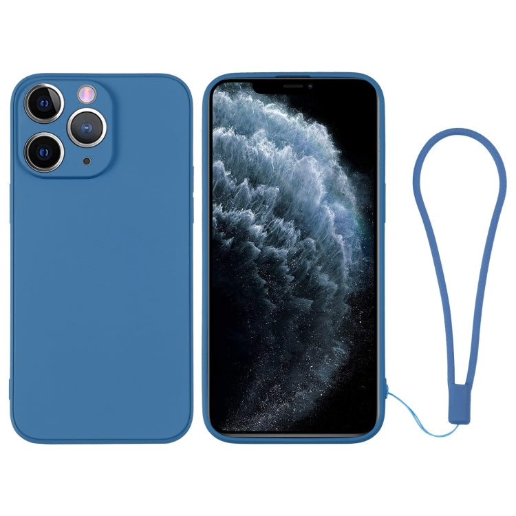 Silicone Phone Case with Wrist Strap, For iPhone 11, For iPhone 11 Pro