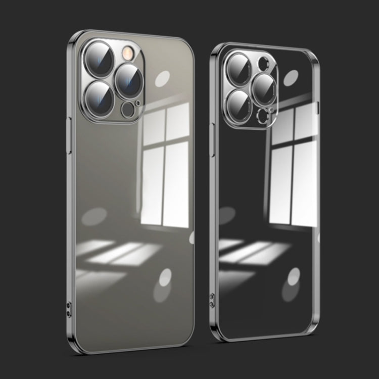 Dustproof Glass Lens Protection Electroplating Phone Case, For iPhone 13 Pro Max, For iPhone 12