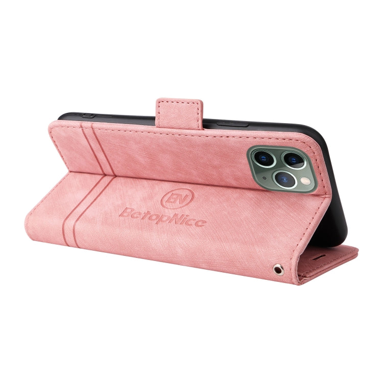 BETOPNICE Dual-side Buckle Leather Phone Case, For iPhone 11 Pro, For iPhone 11 Pro Max, For iPhone X / XS, For iPhone XR