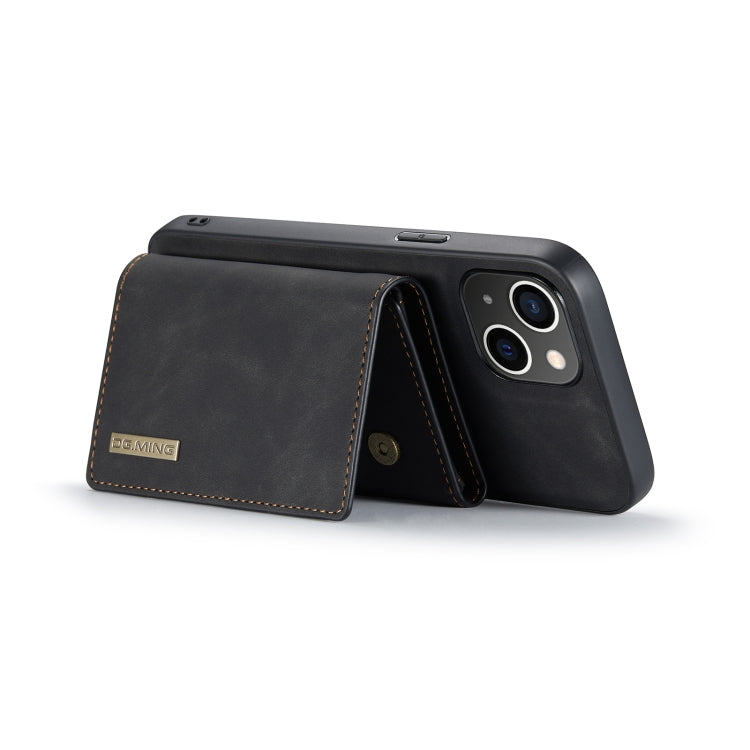 DG.MING M1 Series 3-Fold Multi Card Wallet Leather Case