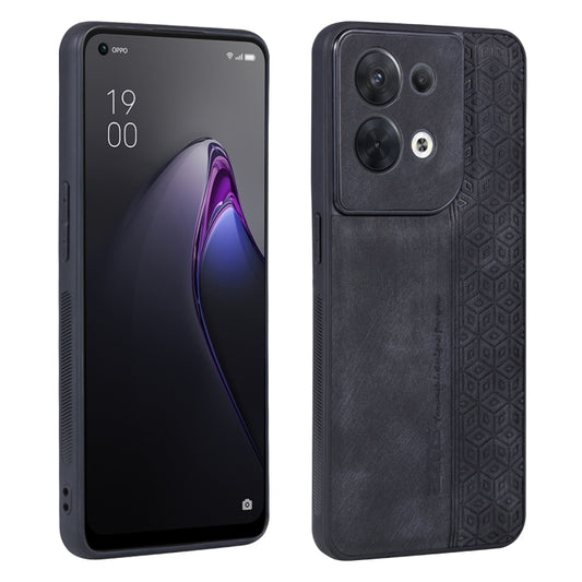 AZNS 3D Embossed Skin Feel Phone Case, For OPPO Reno8, For OPPO Reno8 Pro, For OPPO Reno7 5G, For OPPO Reno7 Global
