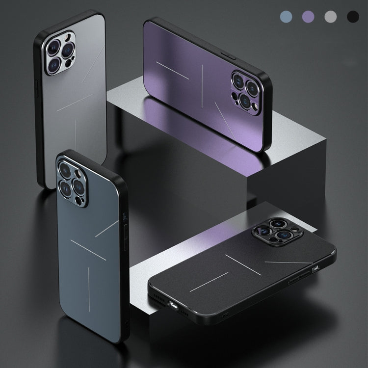 R-JUST RJ52 3-Line Style Metal TPU Shockproof Phone Case