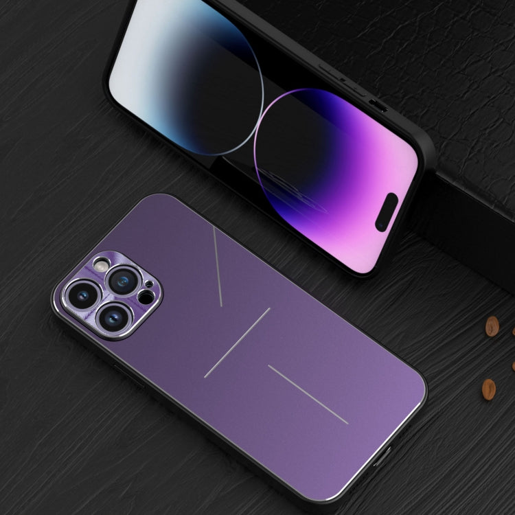 R-JUST RJ52 3-Line Style Metal TPU Shockproof Phone Case