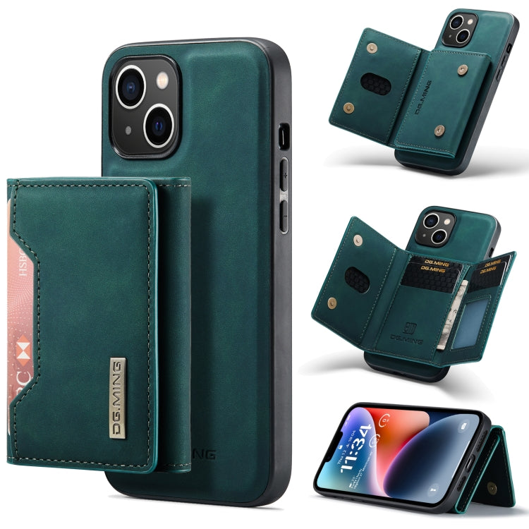 DG.MING M2 Series 3-Fold Card Bag Magnetic Leather Case