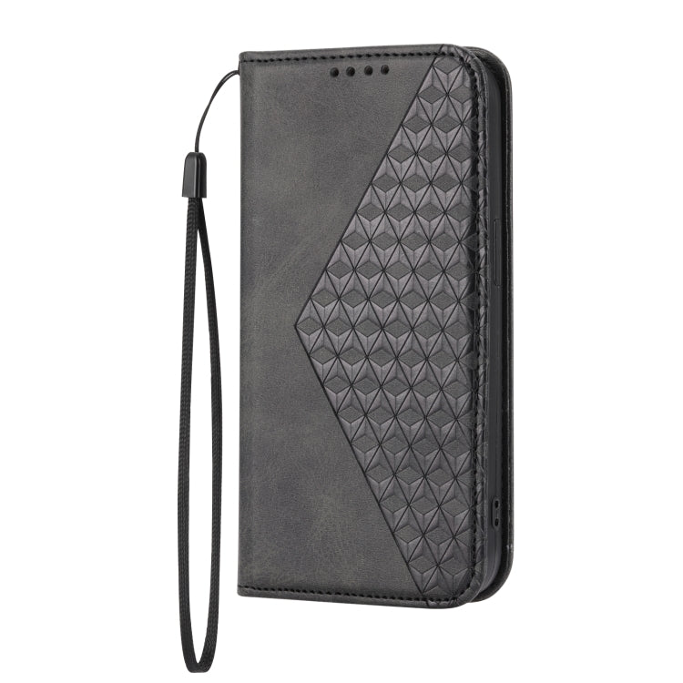 Cubic Grid Calf Texture Magnetic Closure Leather Phone Case, For iPhone XS Max, For iPhone SE 2022 / SE 2020 / 7 / 8, For iPhone 7 Plus / 8 Plus