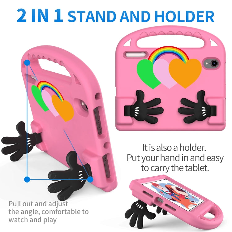 Love Small Palm Holder EVA Tablet Case, For iPad 10.2 / iPad Pro 10.5, For iPad mini 2024 /mini 6, For Samsung Galaxy Tab A8 10.5 2021, For Samsung Galaxy Tab A 8.0 2019, For Samsung Galaxy Tab A 10.1 2019, For Samsung Galaxy Tab A 8.4 2020...